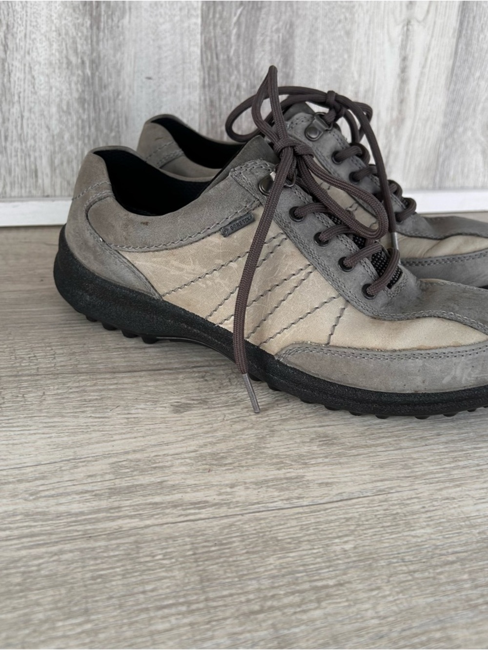 Hotter Mist GTX  Hiking Walking Shoes Womens 8 Gore-Tex Waterproof Grey Comfort